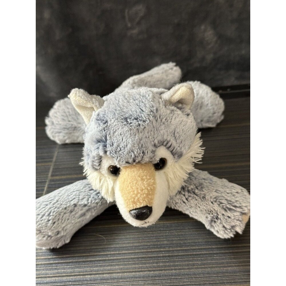 Aurora World Plush Flopsie WINTER WOLF 12 inch Stuffed Animal Husky PUPPY Dog‎